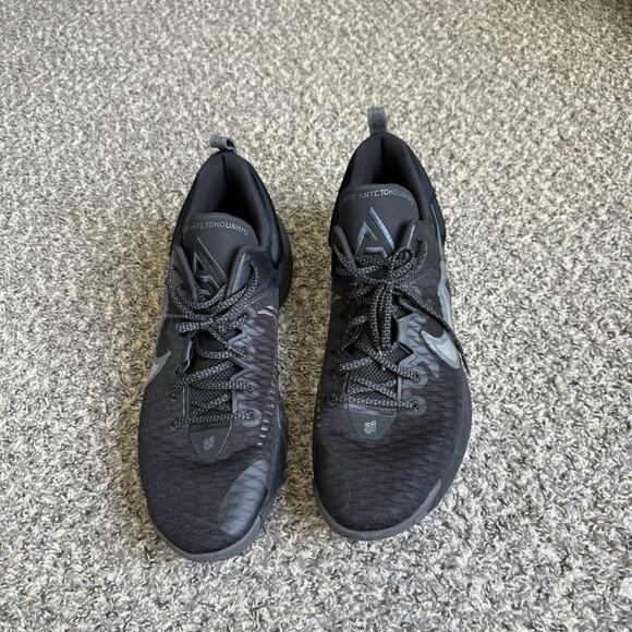 Nike Giannis Immortality Basketball Shoes Black Sneakers Mens Size 18 CZ4099-009